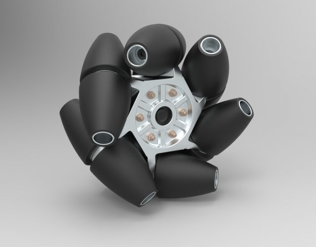 Mecanum wheel 3D Model