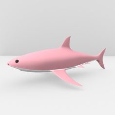 Shark model for cartoon or underwater project						 Free 3D Model