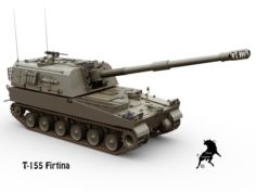 T-155 Firtina 3D Model