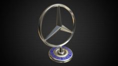 Mercedes Benz Logo 2 3D Model