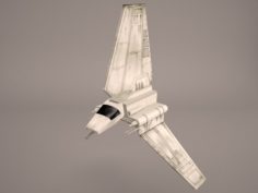 Sent Shuttle Star Wars 3D Model