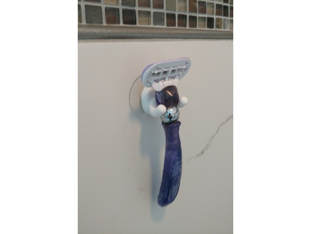 Suction Cup Shower Hooks 3D Print Model