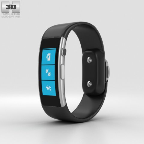 Microsoft Band 3D Model