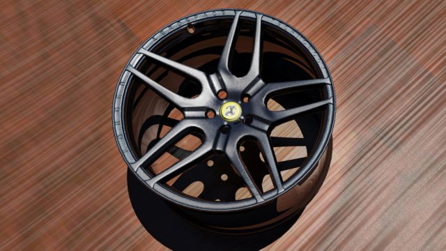 KAHN DESIGN MONZA Rim 3D Model