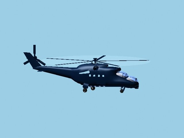 Airport passenger airplane fighter helicopters – 06 3D Model