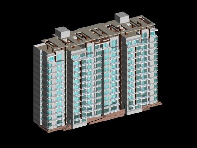 City government office building architectural design – 262 3D Model