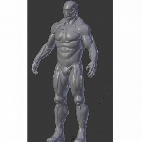 Soldier Crysis 3D Print Model