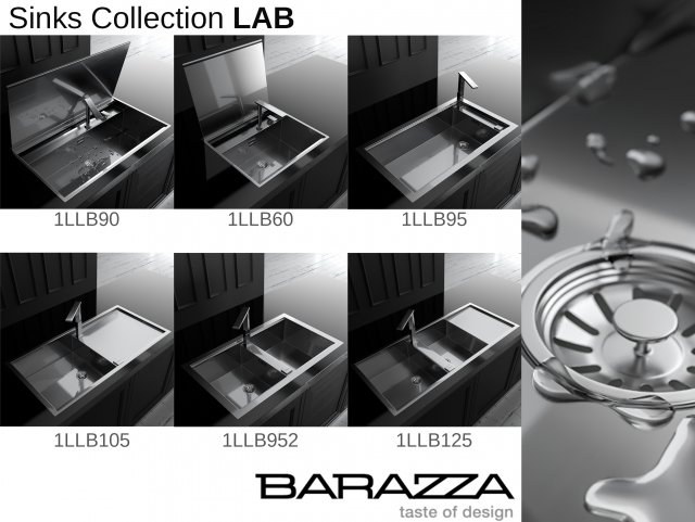 Sink by Barazza – Collection LAB 3D Model
