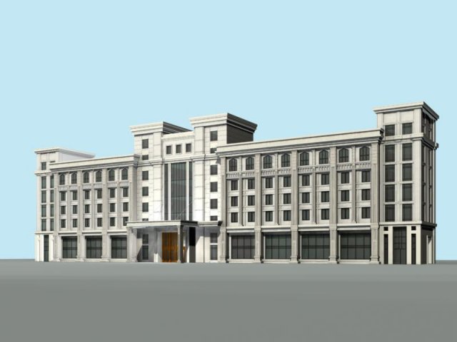 City planning office building fashion design – 207 3D Model