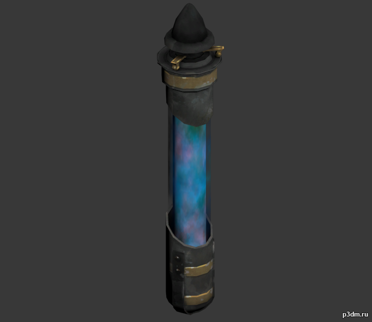 Mana Potion 3D Model