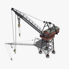 Dock crane 3D Model