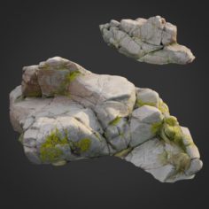 3d scanned nature stone 031 3D Model