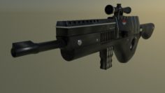 Ugi Type – 1 Rifle 3D Model