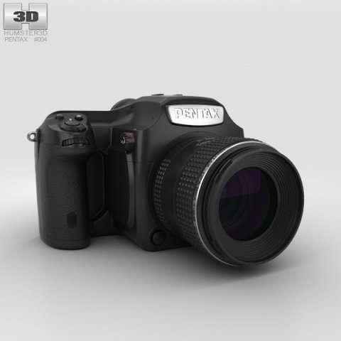 Pentax 645Z 3D Model