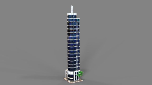 Lego hotel 3D Model