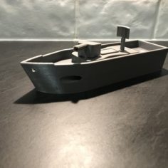 GBE: Gunboat 3D Print Model