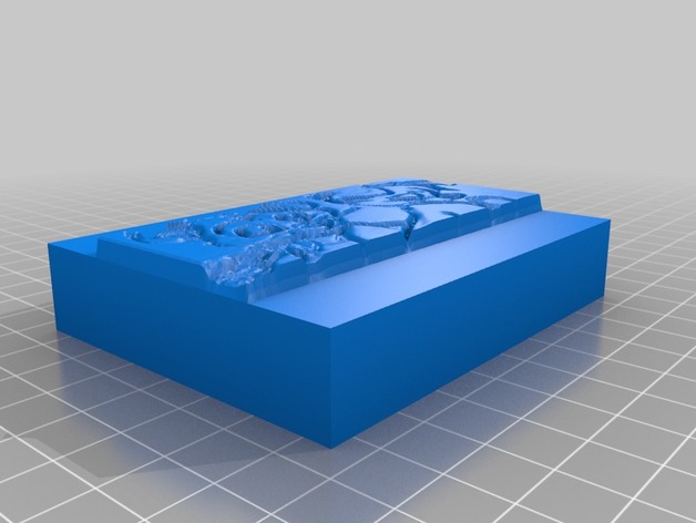 placa en relieve 3D Print Model