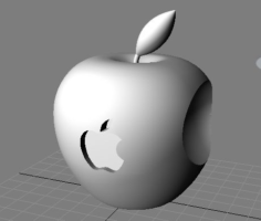 Logo Apple 3D Model