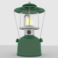 Coleman-Inspired Naphtha Lantern						 Free 3D Model