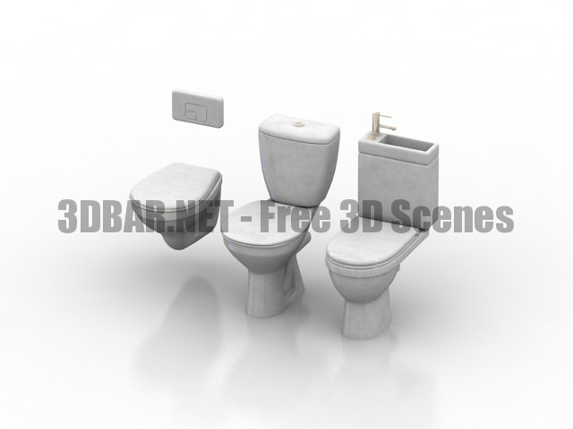 Toilet Format WC 3D Collection