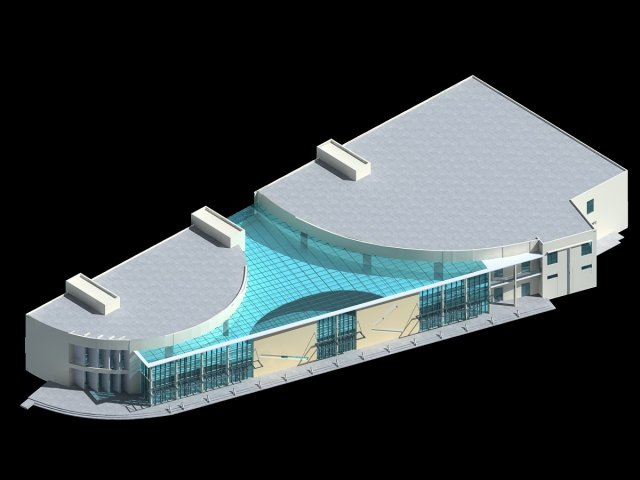 City planning office building fashion design – 95 3D Model