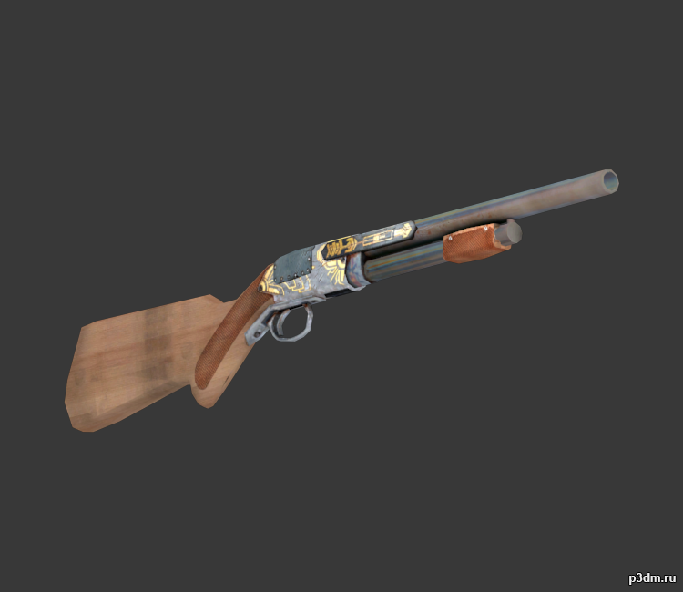 Shotgun 3D Model