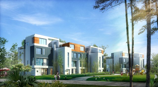City – alone Villa 1180 3D Model