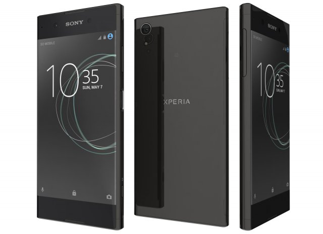 Sony Xperia XA1 Plus Black 3D Model