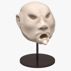 Character Head Sculpt 3D Model