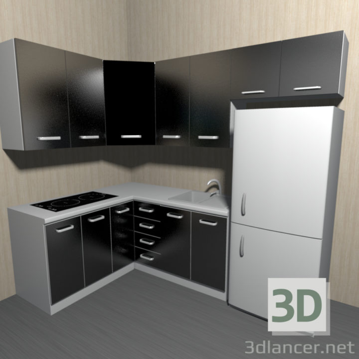 3D-Model 
Kitchen