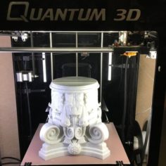 Marble Column 3D Print Model