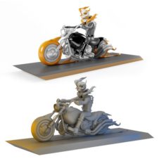 Ghost rider 3D Model
