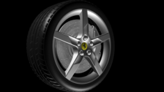 Ferrari California T Wheel 3D Model