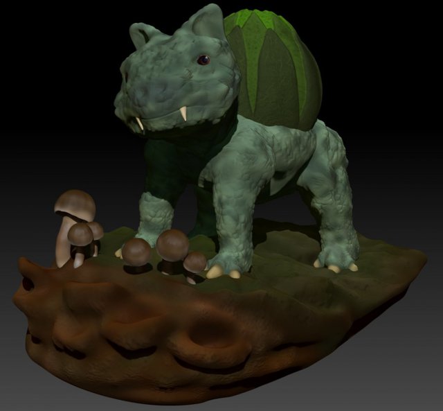 Bulbasaur realistic 3D 3D Model