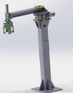 The rotary clamping mechanism 3D Model
