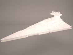 Imperial Star Destroyer Star Wars 3D Model