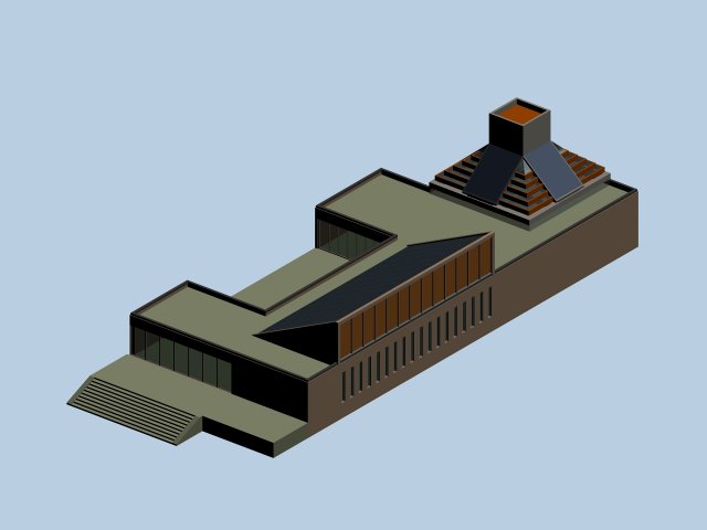 City planning office building fashion design – 411 3D Model