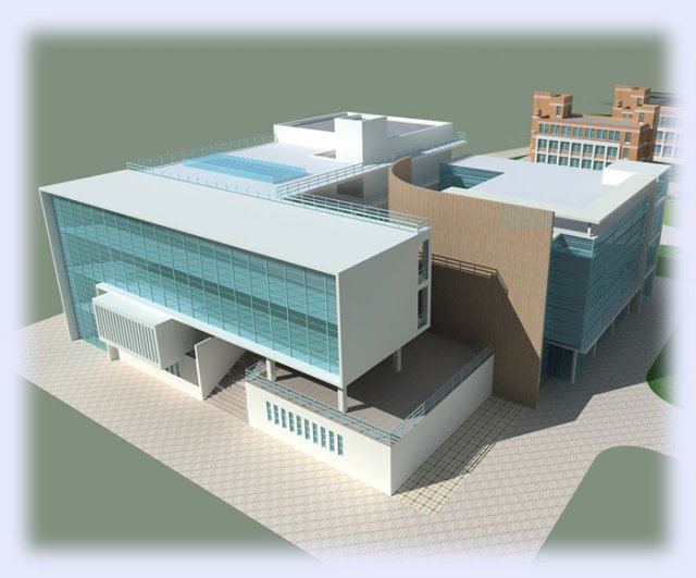 City planning office building fashion design – 309 3D Model