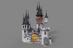 Lego fantastic castle 3D Model