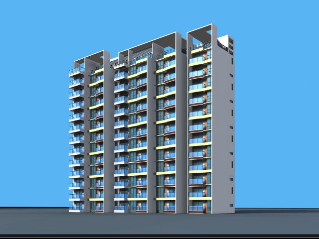 City government office building architectural design – 21 3D Model