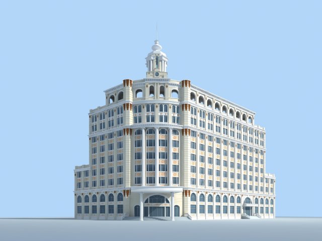 City planning office building fashion design – 277 3D Model