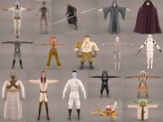 Star Wars Collection 6 3D Model