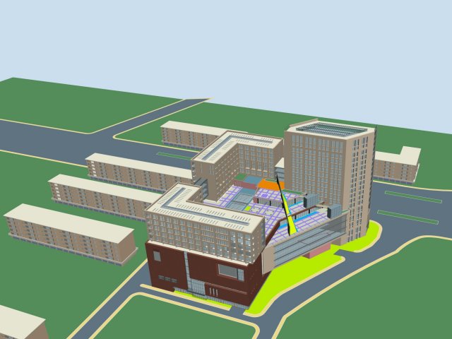 City planning office building fashion design – 148 3D Model