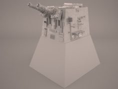 Cannon Star Wars 3D Model