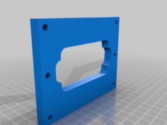 Humbucker routing template 3D Print Model