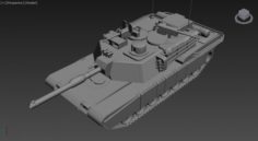 M1A1 Abrams Free 3D Model
