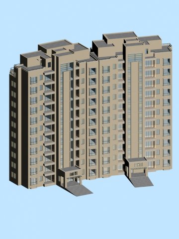City government office building architectural design – 80 3D Model