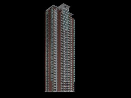 City government office building architectural design – 267 3D Model