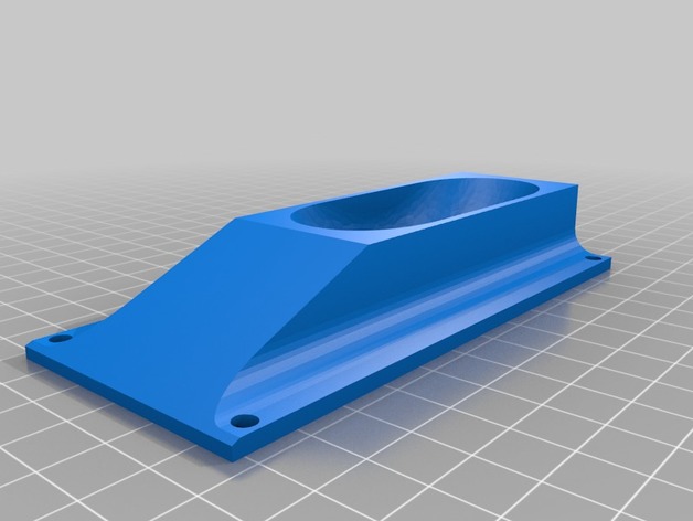 3.5 Inch Wheel Chocks With mounting holes.  3D Print Model