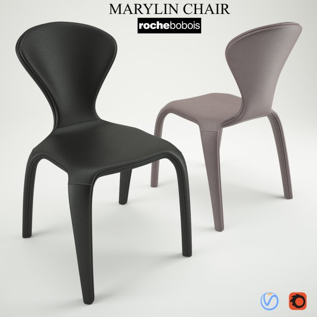 Marilyn Chair Roche Bobois 3D Model